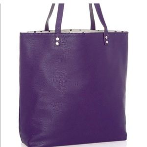 Thirty One Posh Purple Around Town Tote New